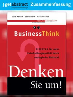 cover image of businessThink - Denken Sie um! (Zusammenfassung)